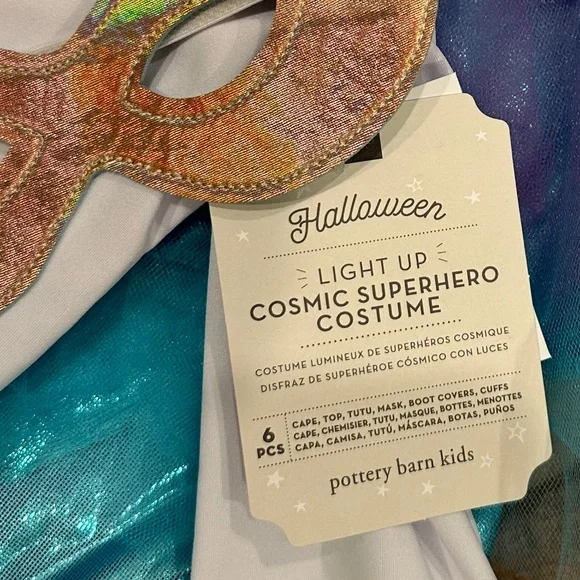 Superhero Light-up Girl Costume PBK/NWT - Picture 9 of 12